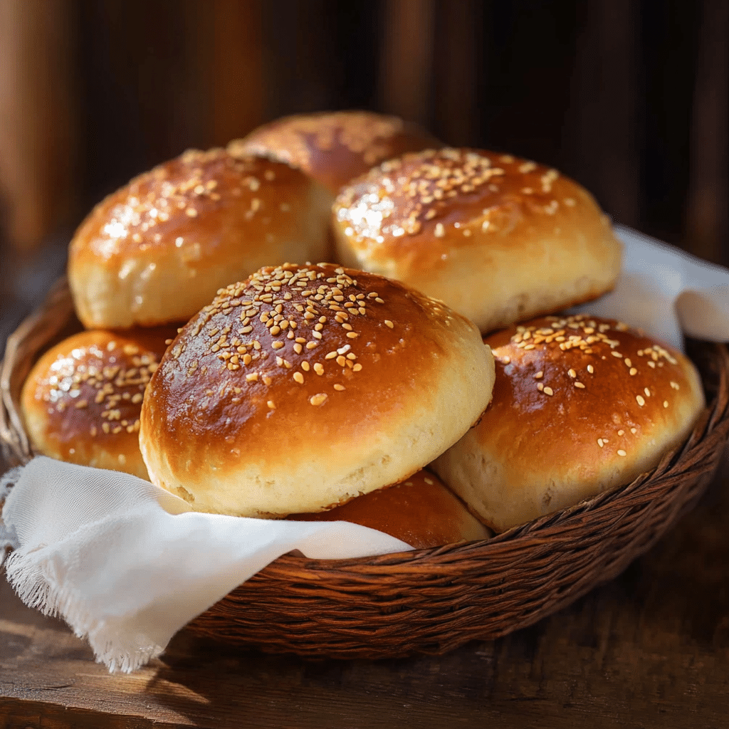 Keto Buns: The Low-Carb Bread Alternative You Need to Try 9 Freshly baked keto buns in a rustic setting