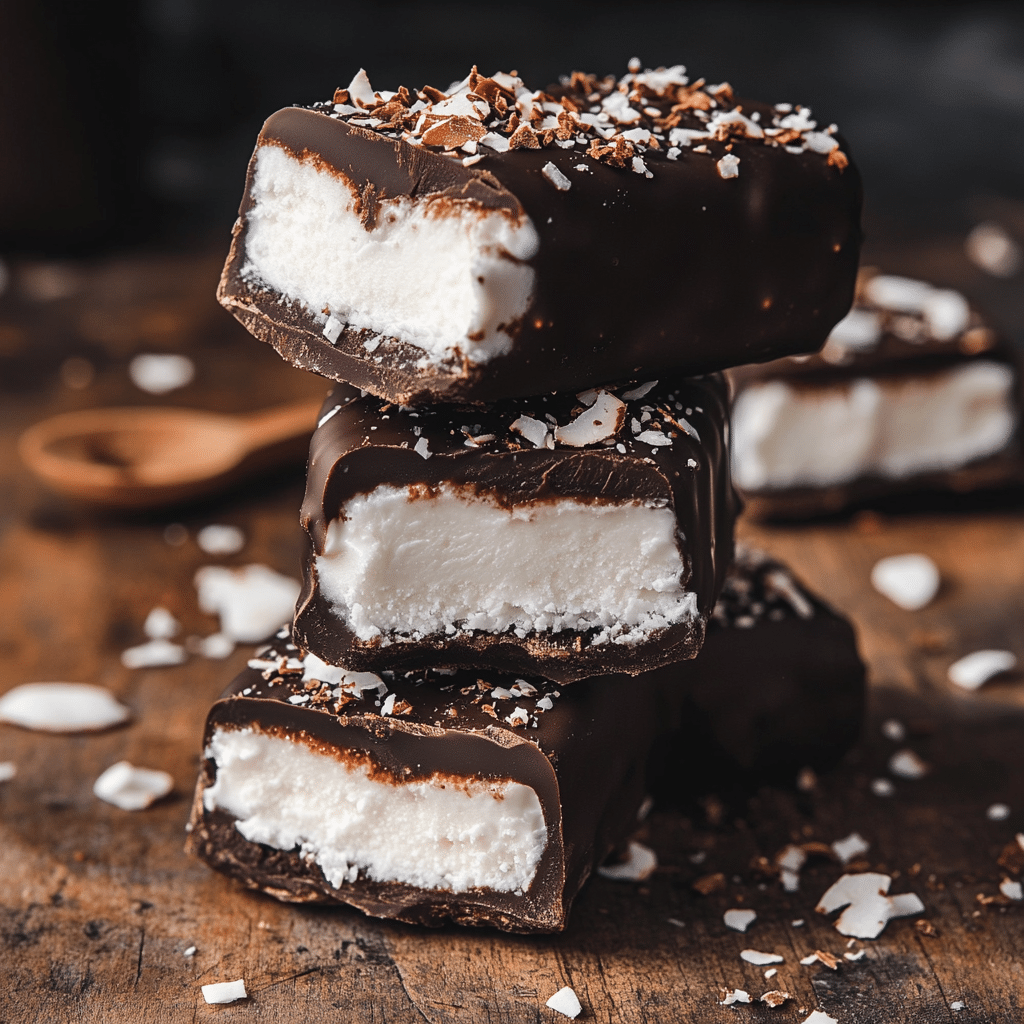 Keto Ice Cream Bars: A Delicious Low-Carb Dessert Option 9 keto ice cream bars stacked with chocolate shell