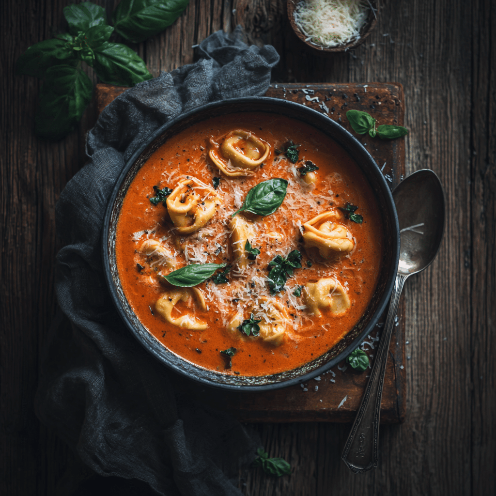 Best Crockpot Soup Recipes for Easy, Cozy Slow- Cooker Meals 4 "This Creamy Tomato Basil Tortellini Soup is what the slow cooker was made for! This might just be the best tomato soup you ever had! It's so easy to make, perfectly flavorful and satisfyingly hearty."
