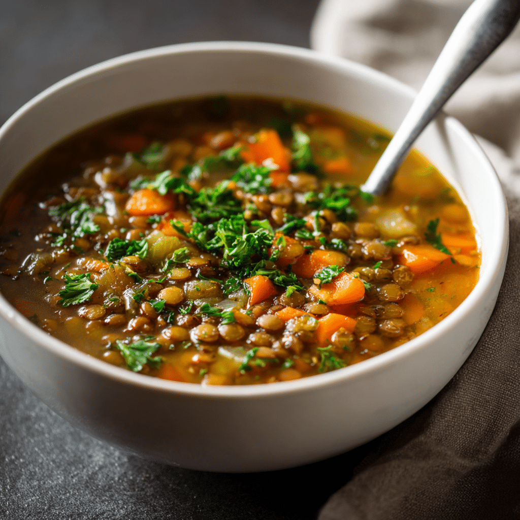Best Crockpot Soup Recipes for Easy, Cozy Slow- Cooker Meals 5 "This easy slow cooker lentil soup is made with simple pantry ingredients and makes a hearty vegetarian dump and go crockpot meal!"