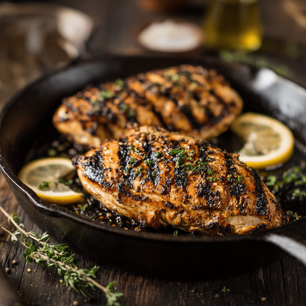 Mediterranean Chicken Bowl Recipe: A Flavor-Packed, Healthy Dinner You’ll Crave Every Week 12 Mediterranean-spiced chicken grilled to perfection in cast iron with herbs.