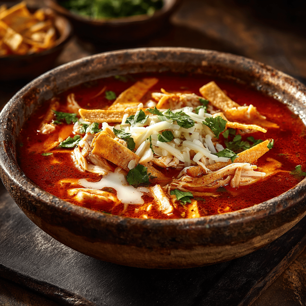 u3873878526 Creamy chicken enchilada soup in a rustic bowl ri 8ee091b5 c5d9 4b8f 9438 097b02e05870 3