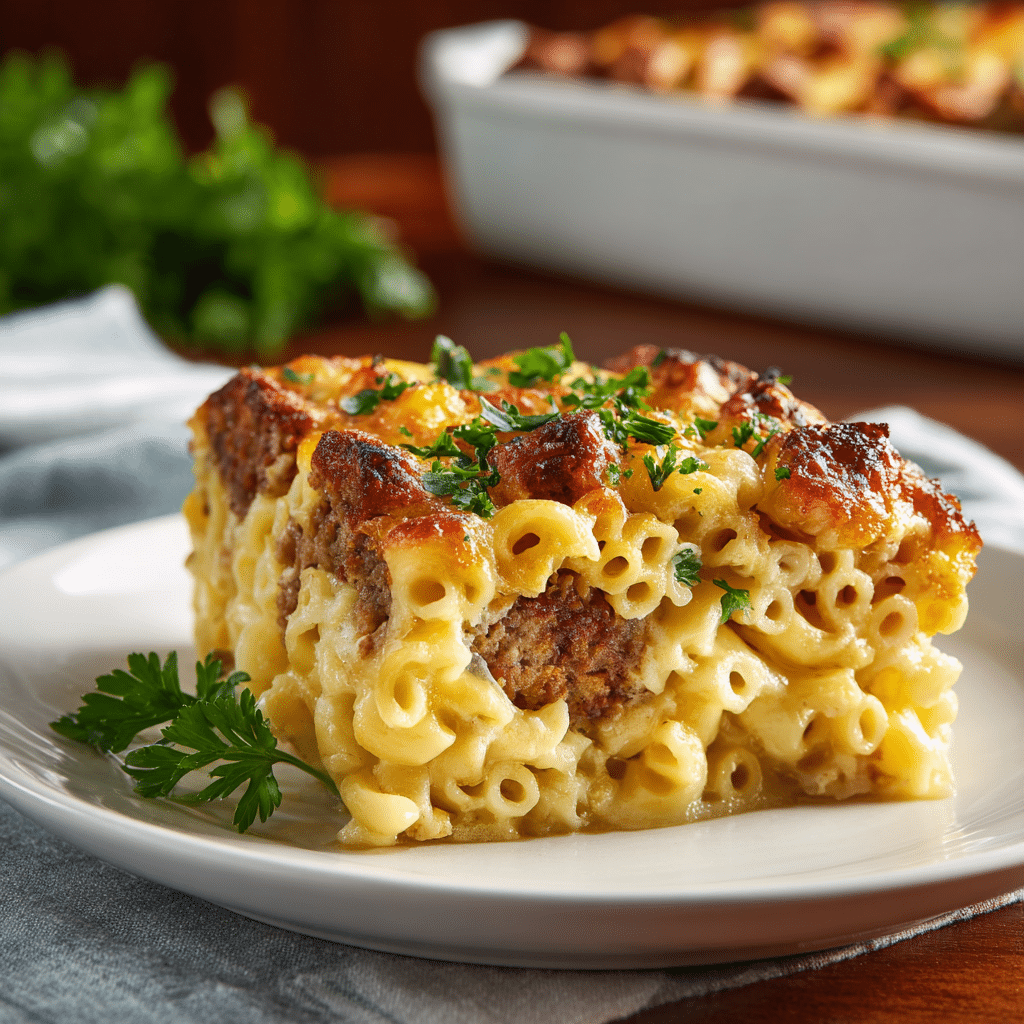 Easy Mac and Cheese Meatloaf Casserole 1 u3873878526 Single serving of mac and cheese meatloaf cassero d8d8eea2 c2e9 402a a8d7 67806dc817d2 1