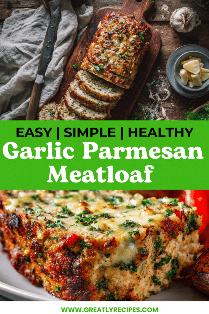 garlic parmesan chicken meatloaf